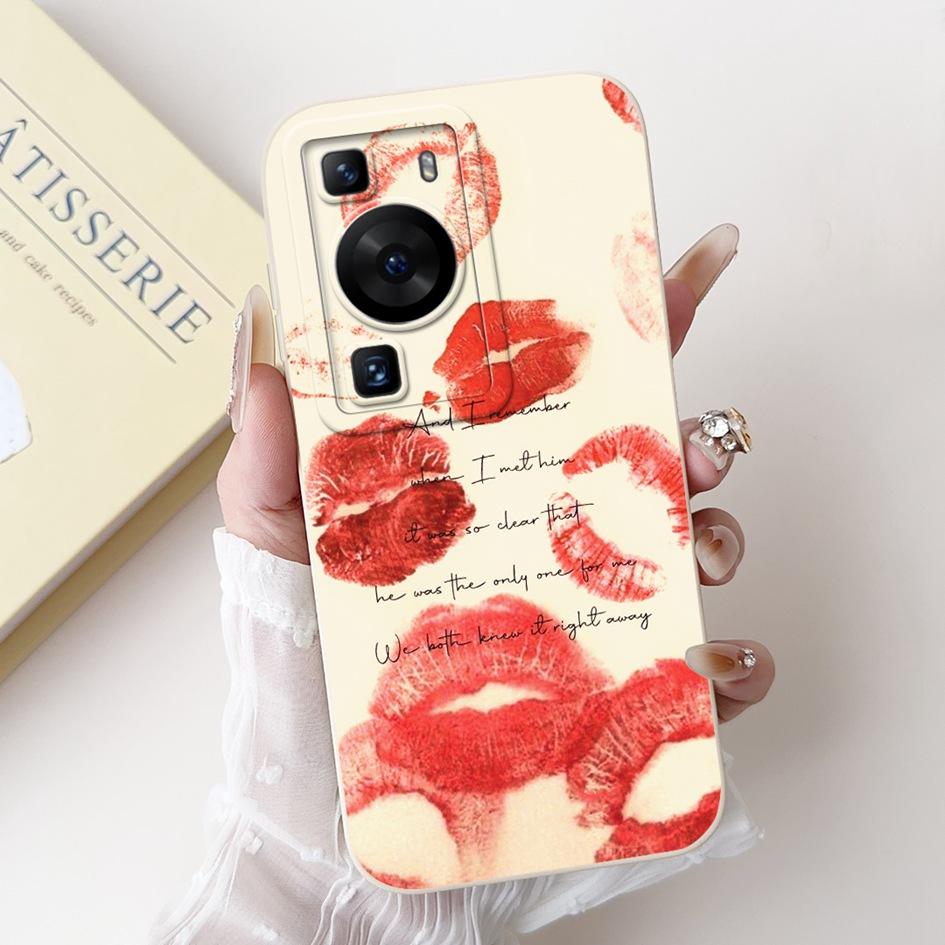 Чехол для Huawei P60 Pro MNA-LX9 Чехол Милый Мультяшный Кролик Панда Мягкий Жидкий Силикон Защитный Чехол Для HuaweiP60 P60 Art Capa