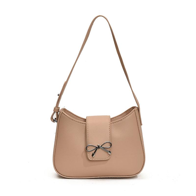 Simple Women's Bag New Korean Style Personalized One Shoulder Armpit Bag Texture Fashionable Commuter Bag Bag Armpit Bag