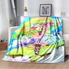 This 3D printed Pretty Cure soft plush blanket is made of flannel and is suitable for use in living rooms, bedrooms, beds, sofas
