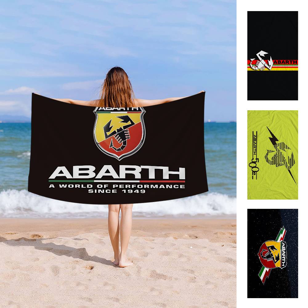 A-Abarth Microfiber Beach Towel Absorbent Quick Dry Soft Yoga Swimming Resort Mountain Climbing Towel