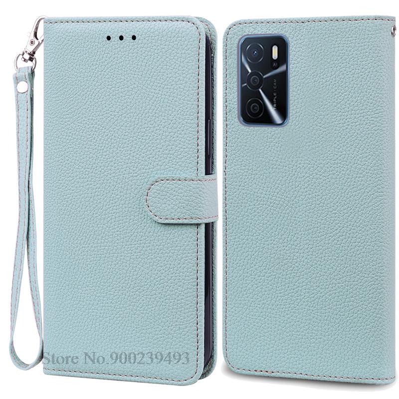 Для OPPO A16 Чехол Кошелек Флип Кожаный Чехол Для Oppo A16s Чехол OppoA16 s CPH2269 CPH2271 Силиконовый Чехол Для Oppo A16 A16s Чехол
