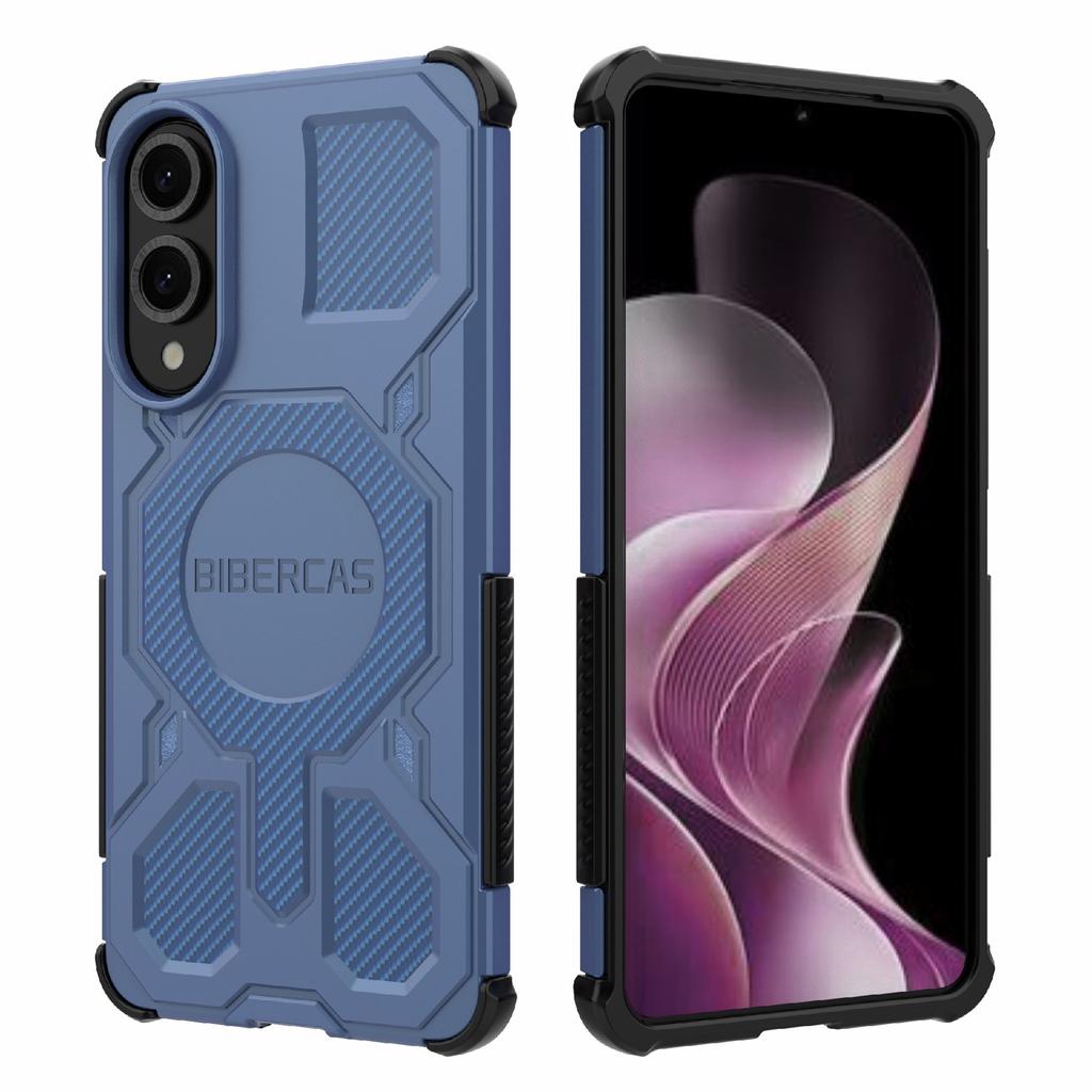 BIBERCAS J-16 Series For Samsung Galaxy S25 Edge Case Compatible with MagSafe Anti Drop TPU+PC Phone Cover