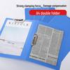 A4 PP Loose-Leaf Double Clip File Folder - Strong Office Storage Folder