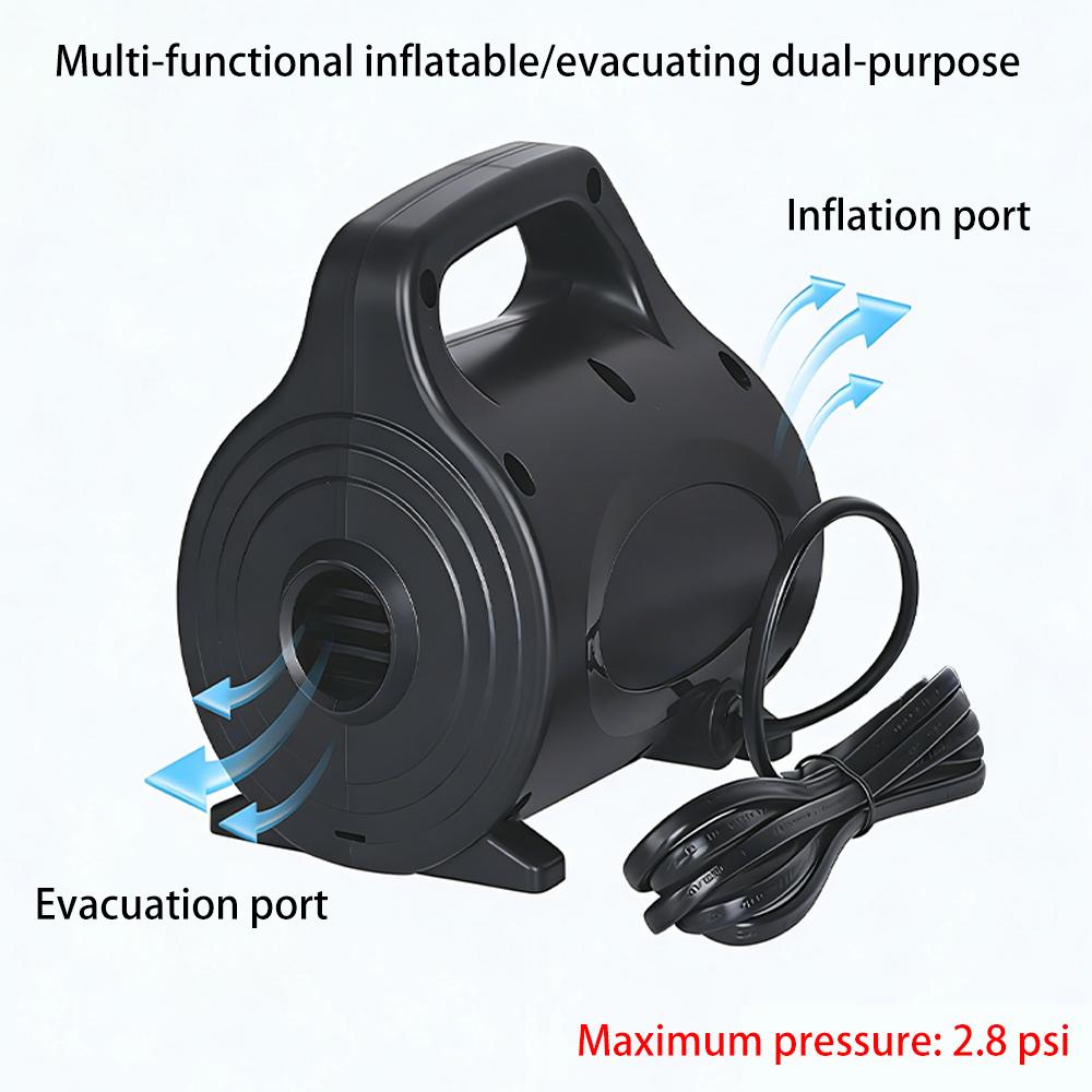 AC110V/220V Inflatable Pump, Vacuum Pump, 650W Electric Pump, Air Bed Pump, Air Pump, Suction Pump, Kayak/air Bed AU/EU/UK/US