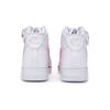 Nike Air Force 1 Coverage Slip Resistant And Abrasion Resistant Mid top Skateboard Shoes Men's White Pink CW2289-111(Team80-SBOX)