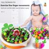 1 Set Cotton Montessori Radish Game Baby Plush Pull Out Carrot Interaction Toys Recognizing Educational Toys For Children Gift