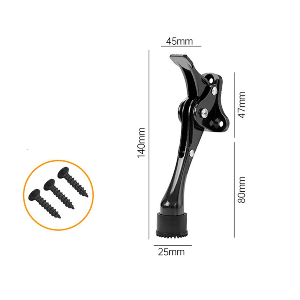 Клейкий цинковый сплав, противоударный, стопор двери, защитные настенные защитные устройства, напольный держатель для дверного упора