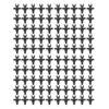 100Pcs 4/7mm Hose Micro Barbed End Plugs Irrigation Fitting Kit for Gardens Landscaping Lawns