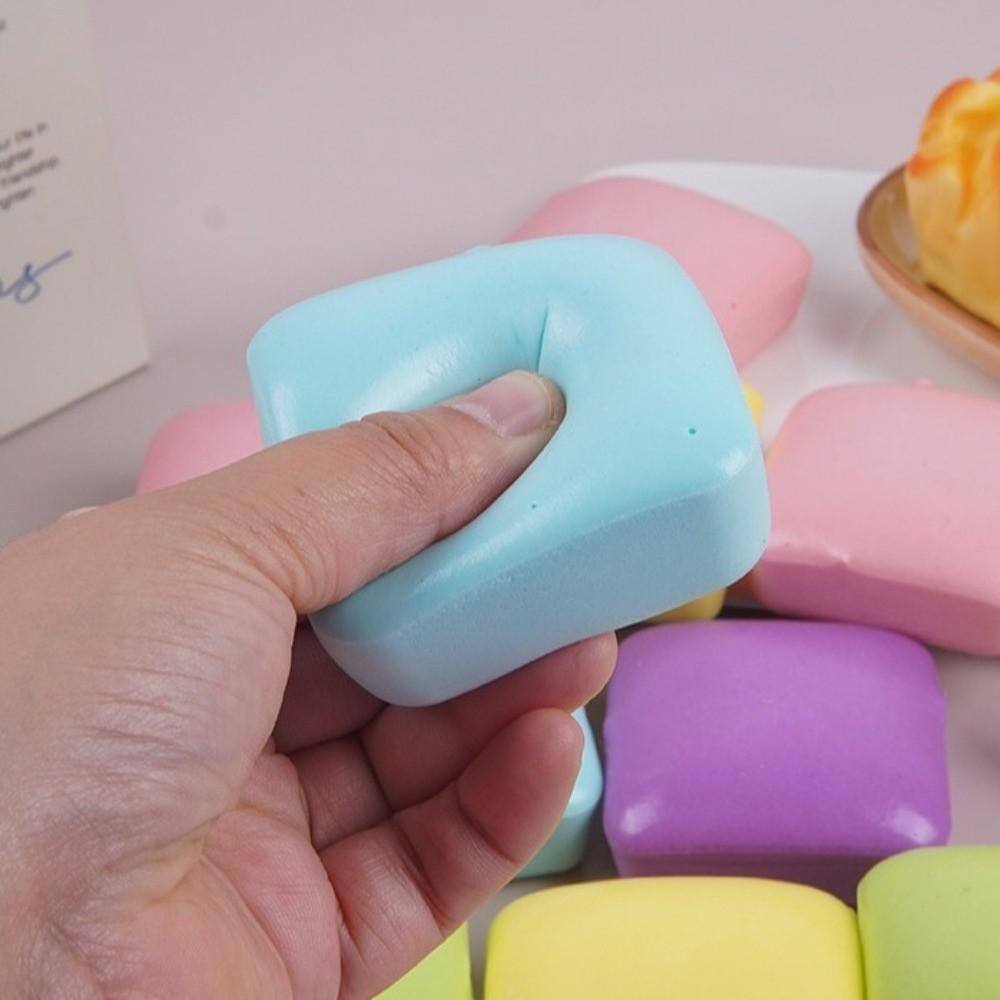 Realistic Bread Squishy Toy Square Toast Fidget Toy Novelty Toast Pinch Toy Children's Gifts