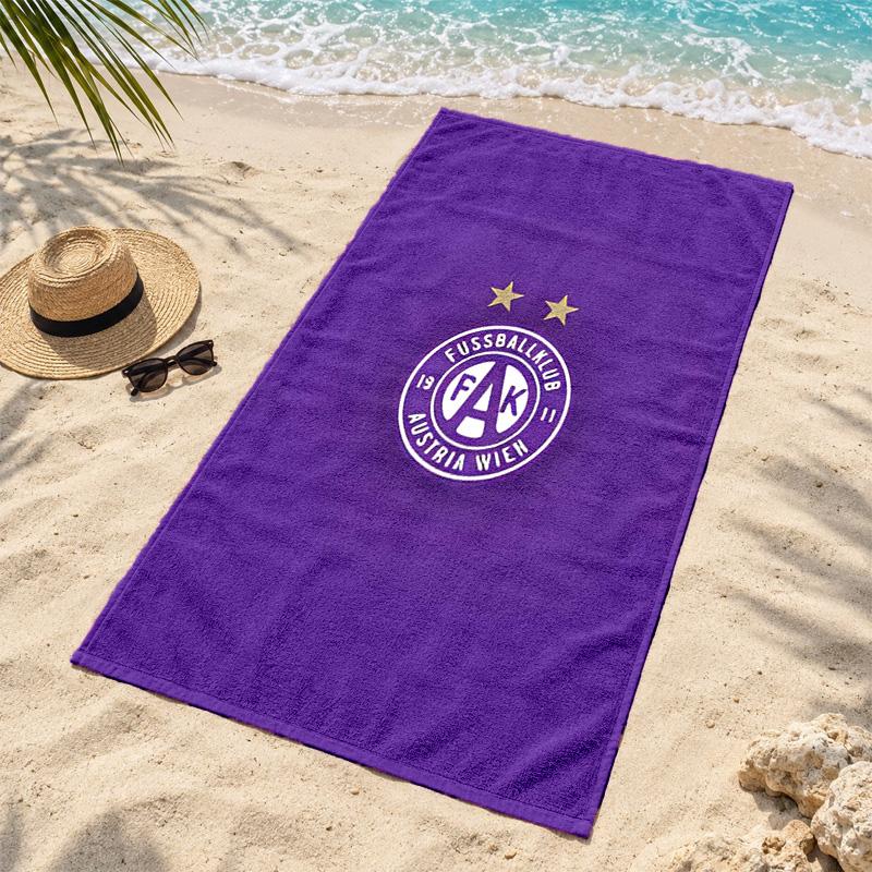 FK Austria Vienna Microfiber Beach Towel Quick Dry Sand Free Lightweight Beach Towels for Travel Swimming Camping