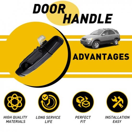 Задняя левая сторона водителя наружная ручка двери подходит для Kia Sorento 03-2006