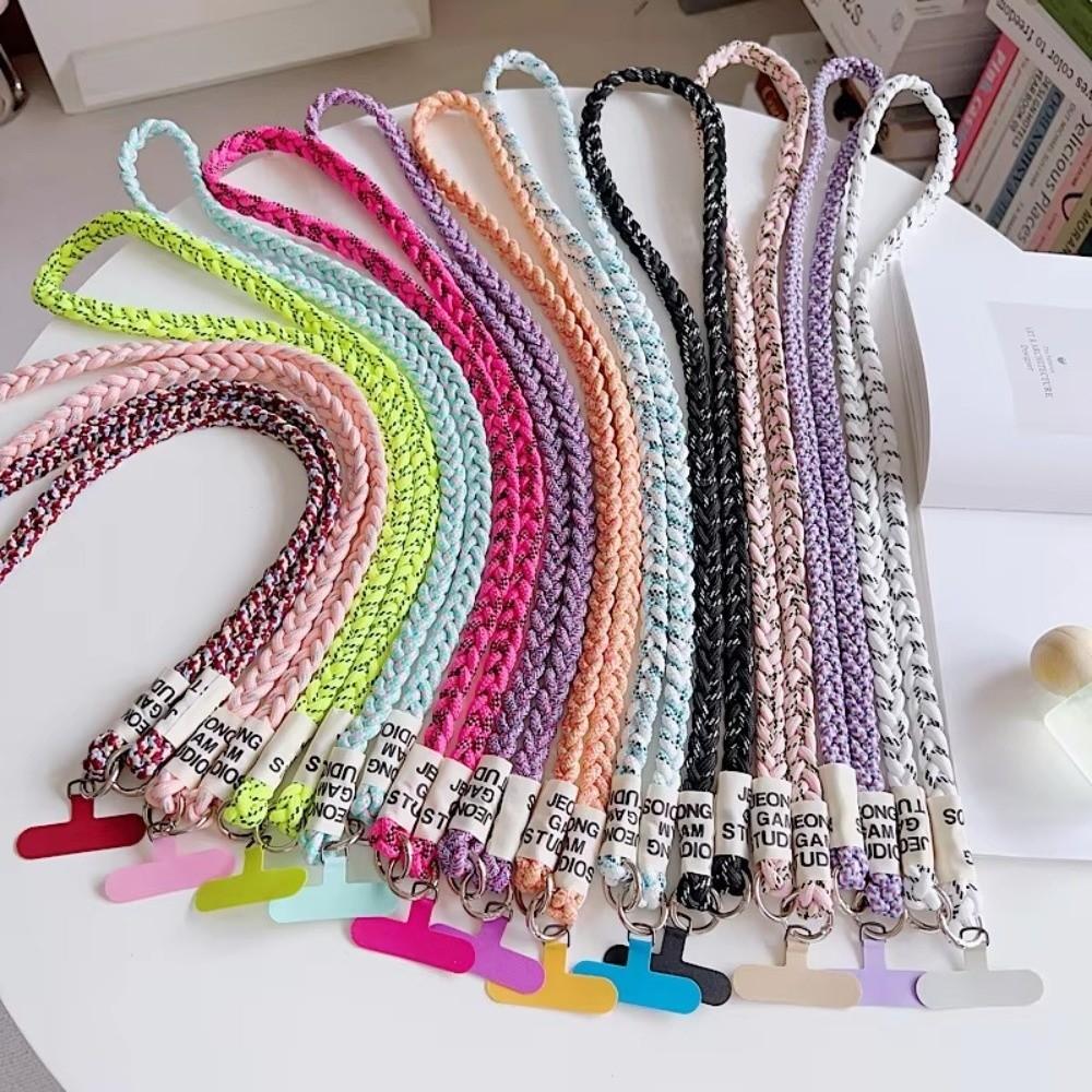 Long Phone Anti-lost Rope Braided Rope Phone Case Chain Straps New Phone Lanyard Phone Accessories