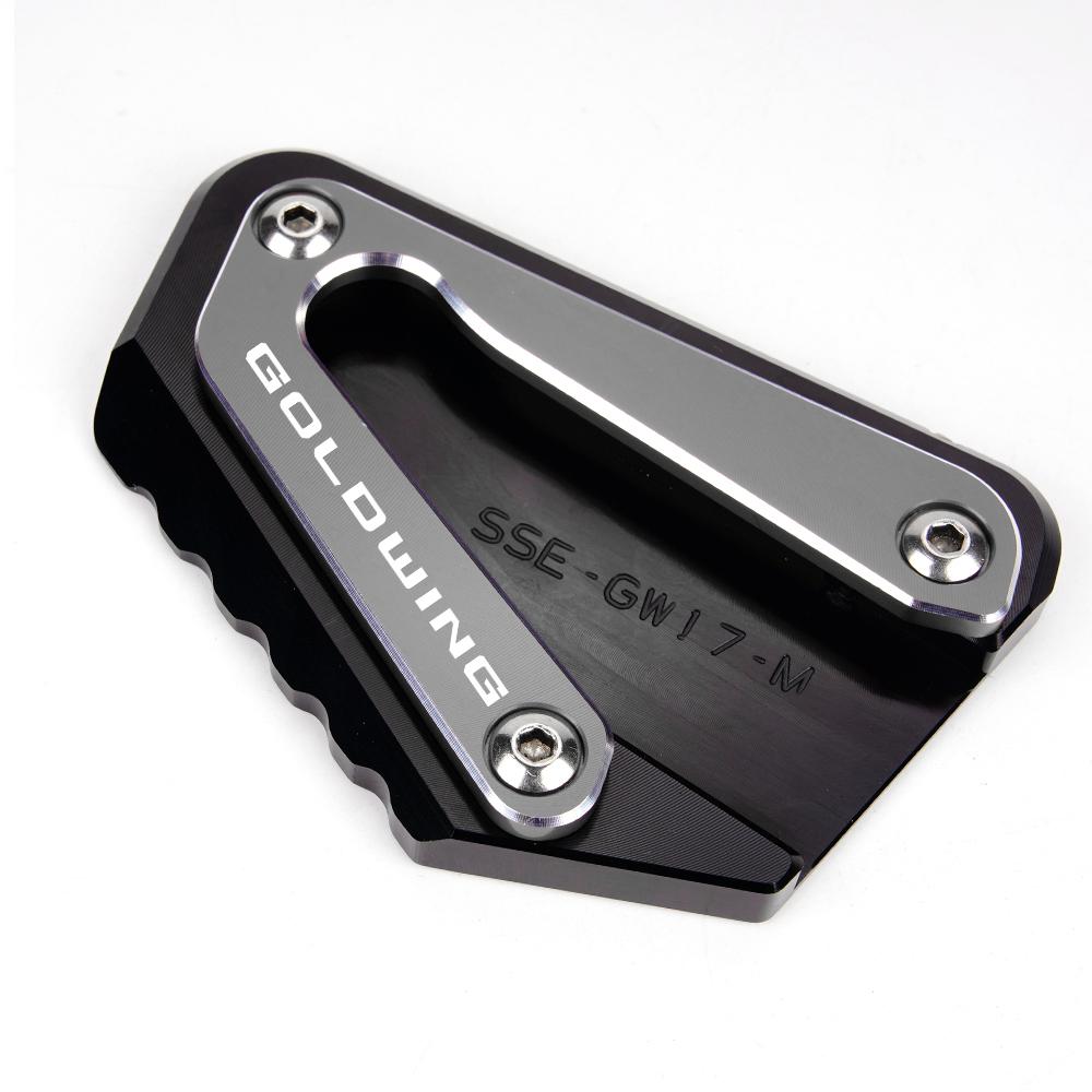 Аксессуары для мотоциклов, боковая подставка, подставка, увеличитель, поддержка расширения для Honda Goldwing 1800 GL1800 F6B