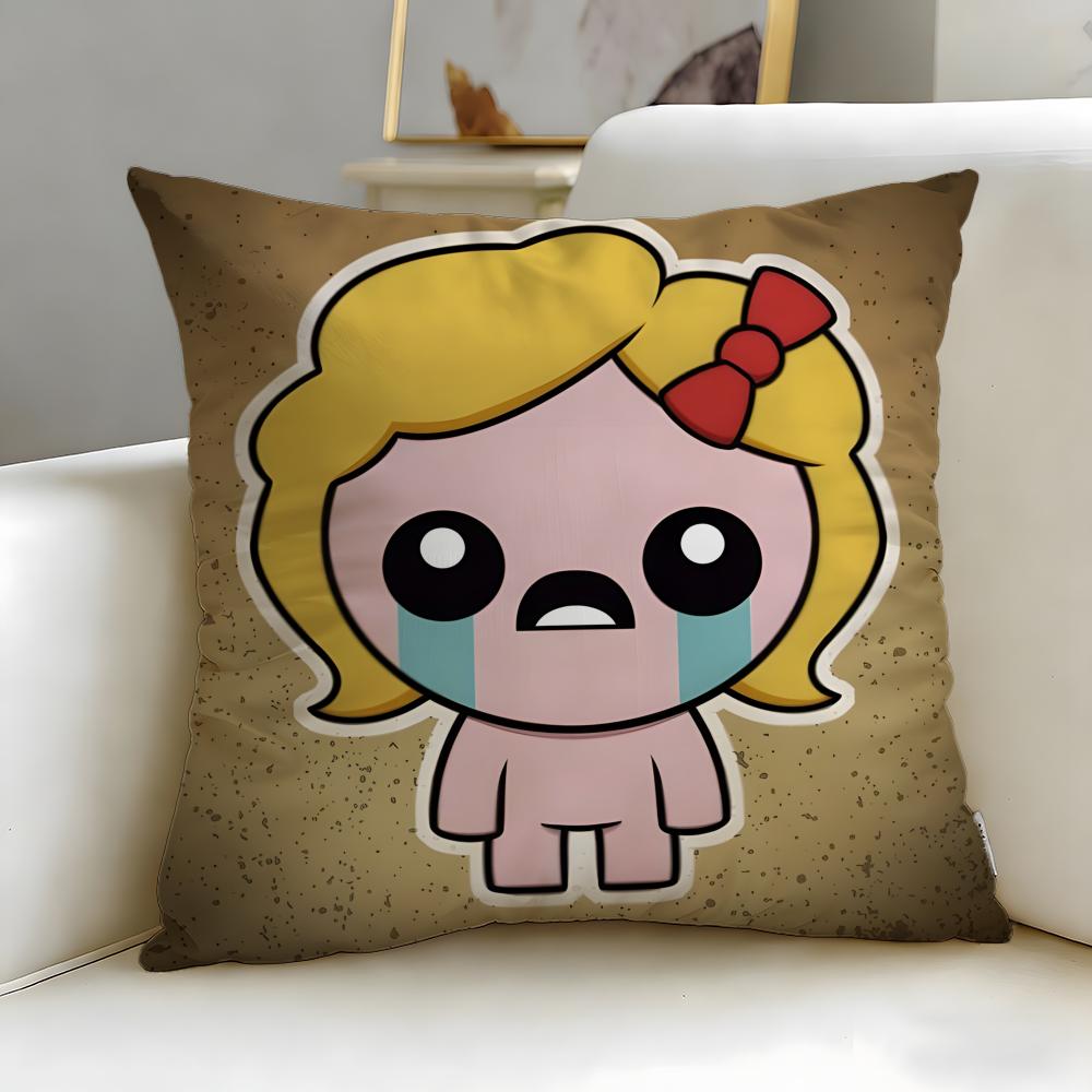 Модный чехол для подушки The Binding of Isaac Мягкий Легко стирающийся Наволочка Универсальный для Дивана Кровати Путешествий и Офиса
