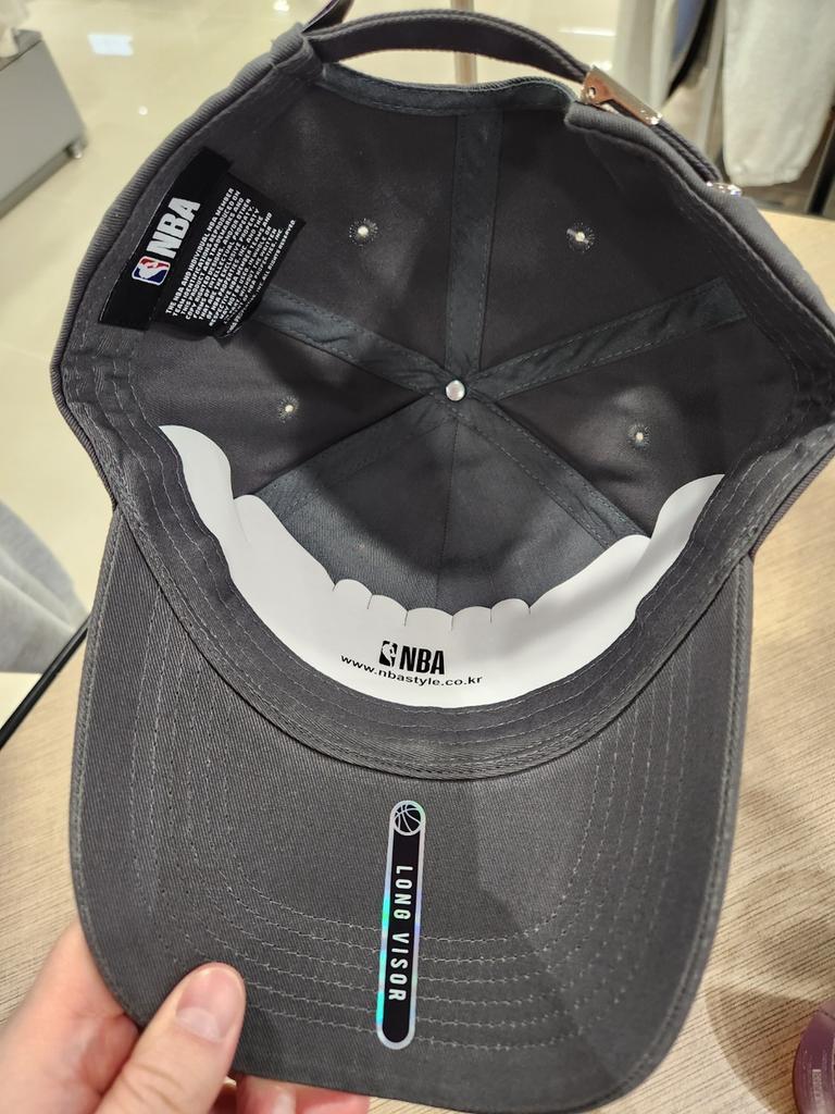 [NBA] Unisex NBA Logoman Metal Decoration Overcap Hard Cap Hat N255AP451P