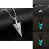 Arrow Luminous Necklace With Alloy Animal Pendant Necklace For Gift And Collectors