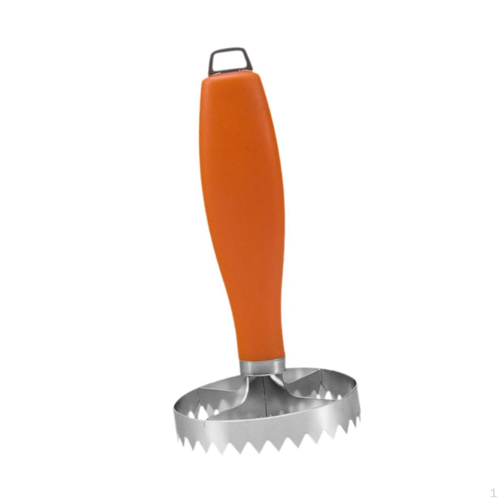 Cutlery Handheld Serrated Food Chopper 304 Stainless Steel Lightweight Small Kitchen Tool Versatile