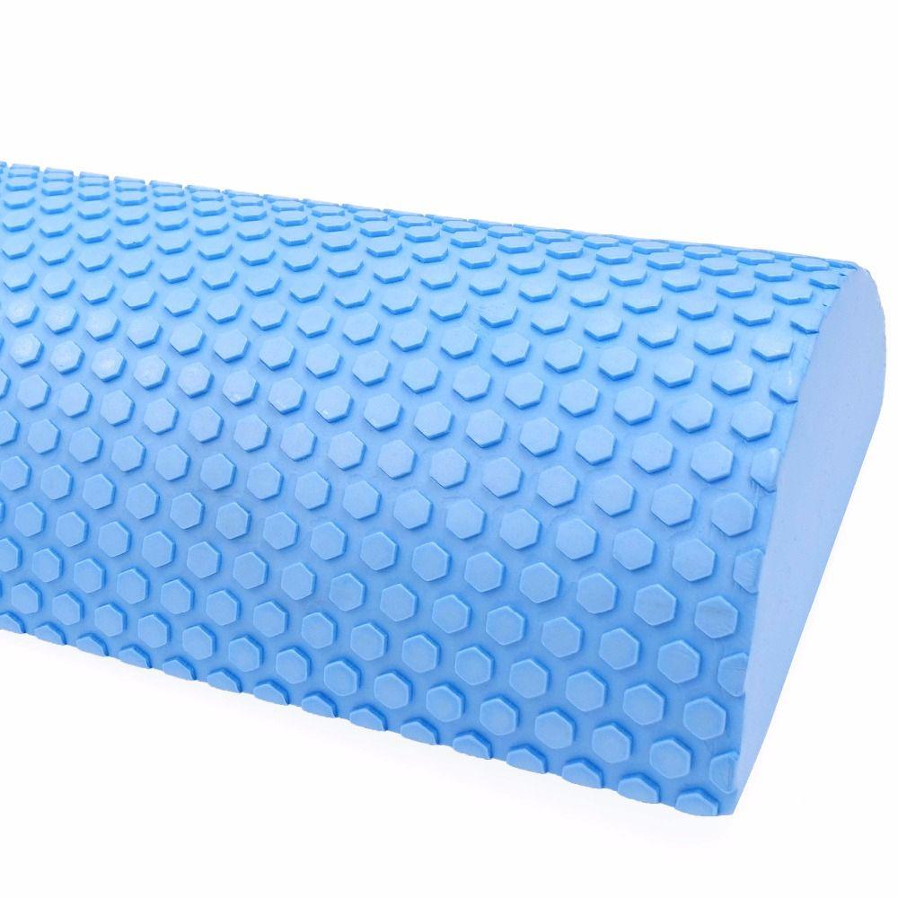 Fitness Yoga Column Half Round Yoga Block Roller Balance Pad EVA Foam Roller Muscle Restoration