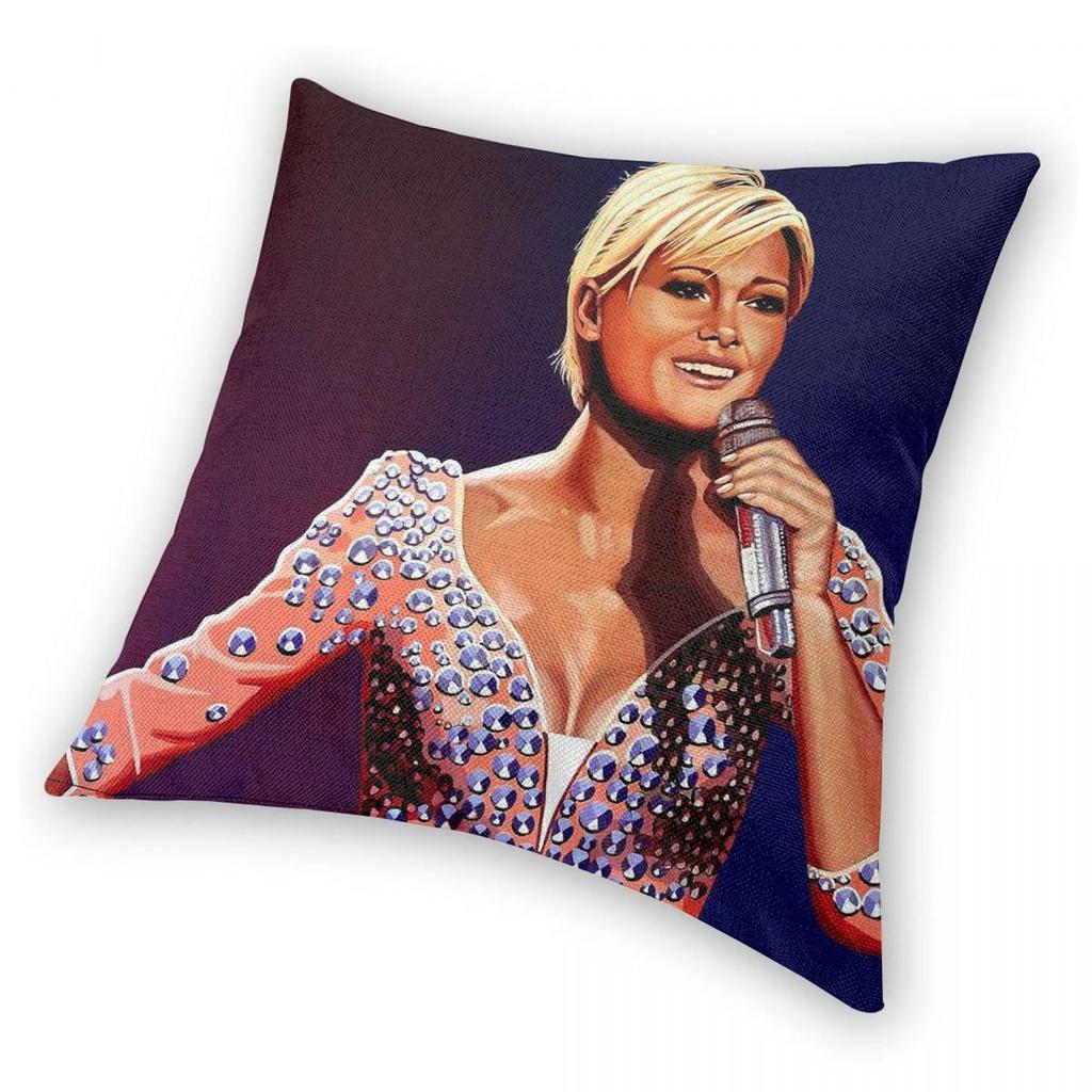 Helene Fischer 2 Pillowcase Polyester Linen Velvet Printed Zip Decor Throw Pillow Case Bed Cushion Case