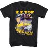 ZZ Top World Wide Texas Tour 1976 Men's T Shirt Tejas Desert Blues Rock Band Tee