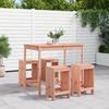 VidaXL 5-piece Garden Bar Set Solid Douglas Wood, Pub Set, Patio Bar Set, Table Set 3157750