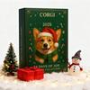 Coigi Advent Calendar 2025 24 Days Christmas Countdown with 24 Acrylic 2D Cute Corgi Pendants Dog-Themed Ornaments Set Holiday Gift for Collectors