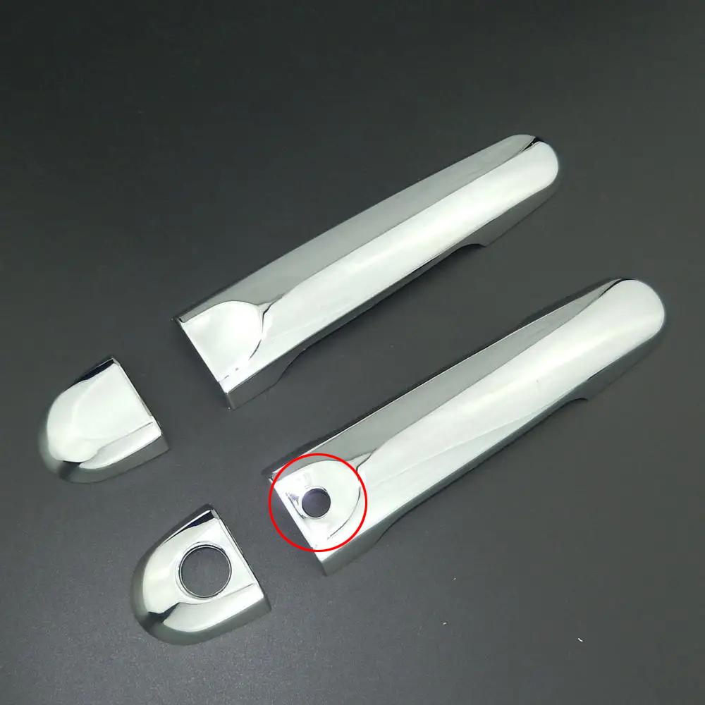 Для Nissan Juke 2011-2018 ABS Chrome Боковая дверная ручка Накладка Отделка и крышка дверной чаши Автомобильный стиль 2012 2013 2014 2015 2016 2017