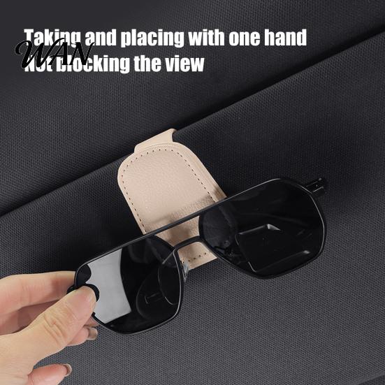 Car Glasses Clip Magnetic Clip, Sunglass Holder for Sun Visor, Driving Sunglasses Organizer Cars Trucks SUVs RVs Auto Parts