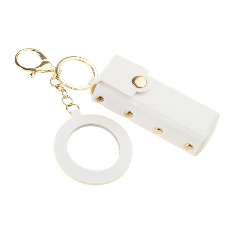 Stylish and Durable PU Lipstick Pouch Lip Balm Holder Organizer Perfect for Travel or Daily Use