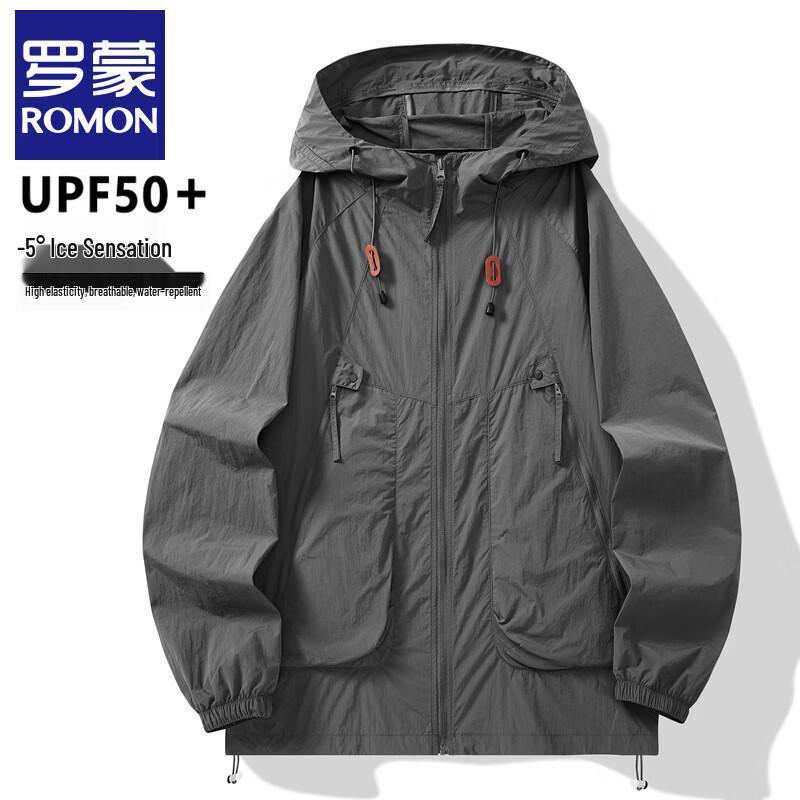 ROMON Унисекс куртка из ледяного шелка с защитой от солнца UPF50+
