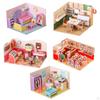 Модели зданий DIY Наборы Бумага и Пенопласт, Творческое Хобби, 3D Пазлы Игрушки для Детей,