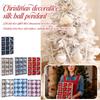 6см 12шт Раскрашенные Цветные Липкие Наборы Рождественских Шаров В Коробке Рождественские Украшения Украшения для Рождественской Елки