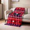 Festive Red Wings Design Blanket print blanket soft and cozy perfect for the living room bed sofa or a nap,gift