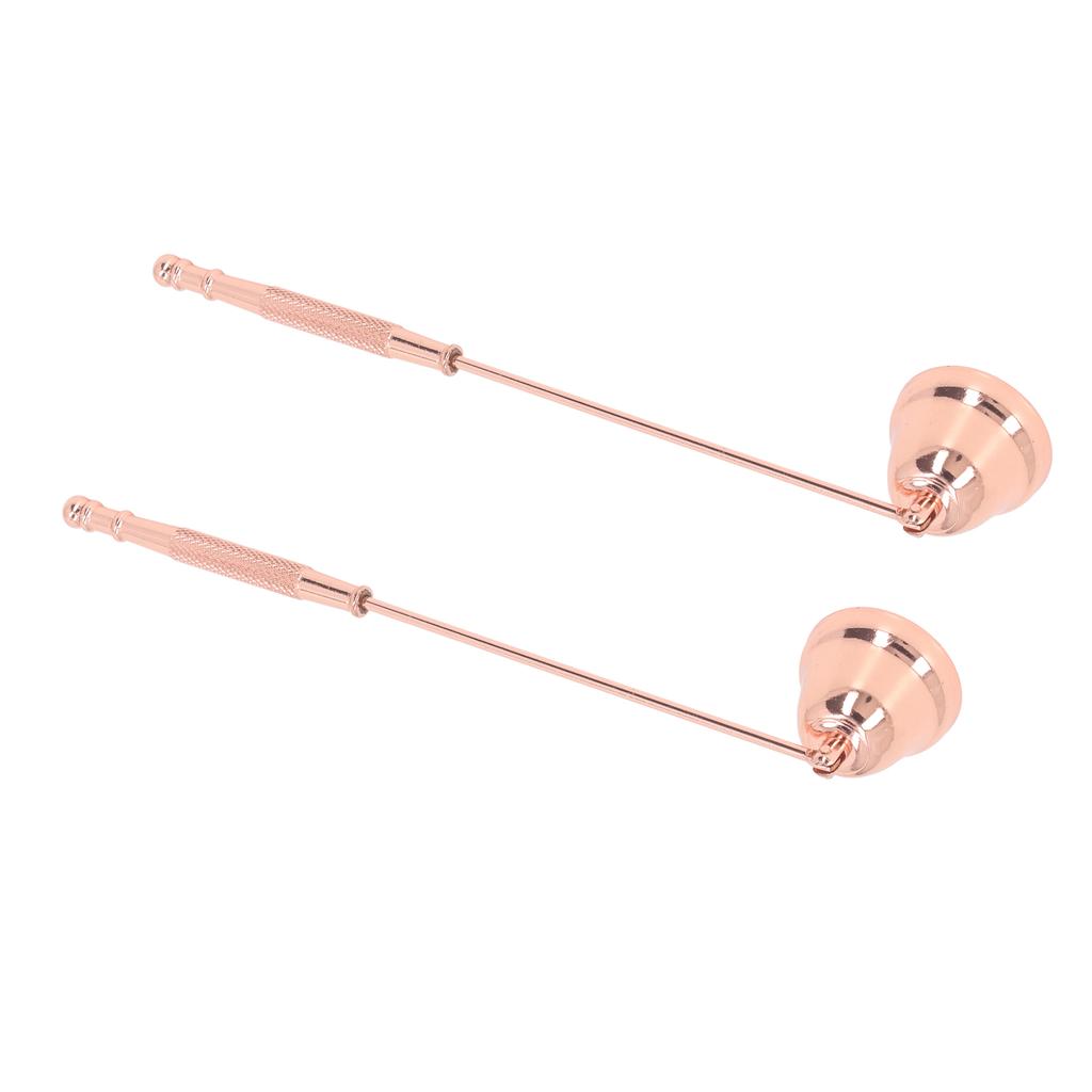 2 шт. гаситель пламени свечи с длинной ручкой в форме колокольчика металлический гаситель пламени крышка фитиль гаситель инструмент