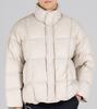 Button Seoul [Duck Down 80/20] Magnet Button Duck Down Short Padded Jacket (Ivory)