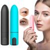 Мини-вибрационный массажер для лица и глаз, массаж, способствующий впитыванию лосьона, 10 режимов, небольшой инструмент для снятия усталости глаз