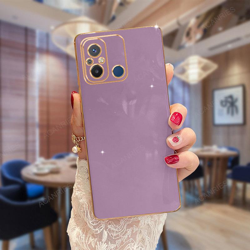 Redmi12c Redmi10c Роскошный чехол-подставка с кольцом для Xiaomi Redmi 12c 10c 12 C Покрытие Силиконовая задняя крышка на Redmi12 Redmi10 C