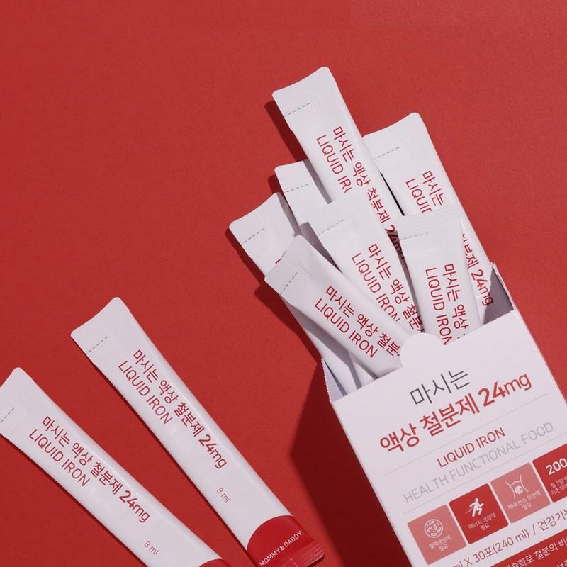 Mommy & Daddy Drinkable Liquid Iron Supplement 24mg