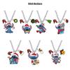 Cross-border New Christmas Pendant Cartoon Star Baby Stitch Necklace Anime Peripheral