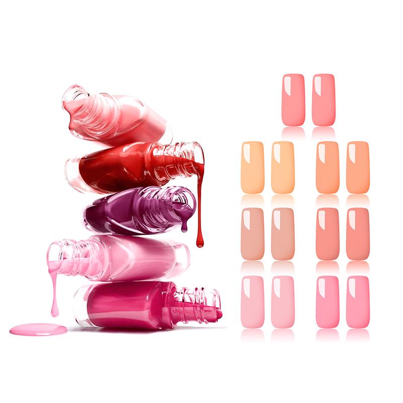 5ML Nail Polish 7 Colors UV Led Soak Off Long Lasting Fast Dry Painting Gel Nail Art Tips