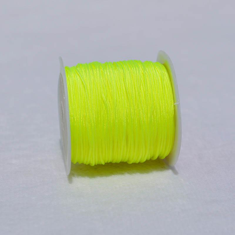 Нейлоновый шнур 0,8 мм * 20 м, нить для браслетов, сделай сам, 1 рулон, для ожерелья, ювелирных аксессуаров