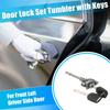 Edinstry Car Door Door Lock Key Door Cylinder Kit with 2 Lock, Pin, Cylinder, Keys, 2012-2015, 72185-TR0-A01