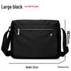 Men's Waterproof Oxford Cloth Crossbody Shoulder Bag - Large Capacity Canvas Messenger Backpack
