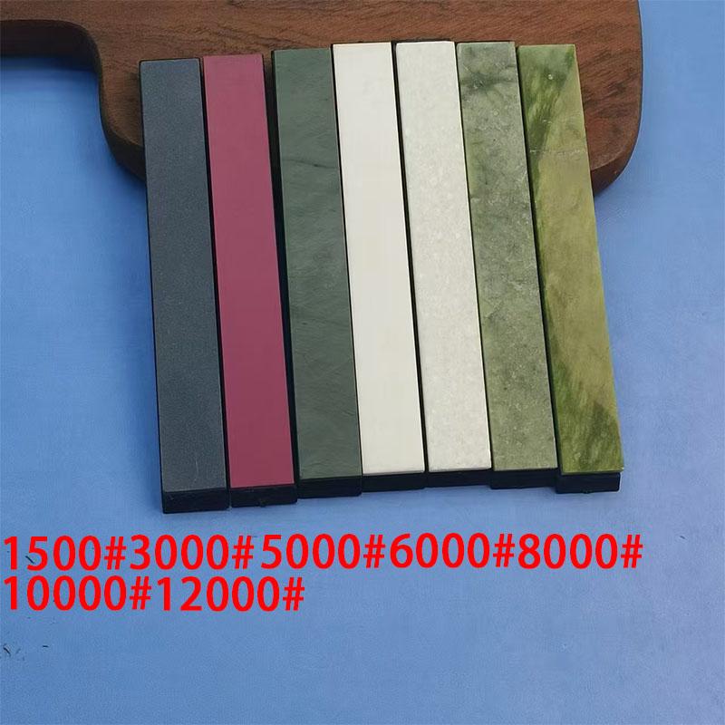 5 шт./комплект Премиум Материал Точильный камень 1500# 3000# 6000# 8000# 10000# Брусок Для Точилки Ножей С Фиксированным Углом