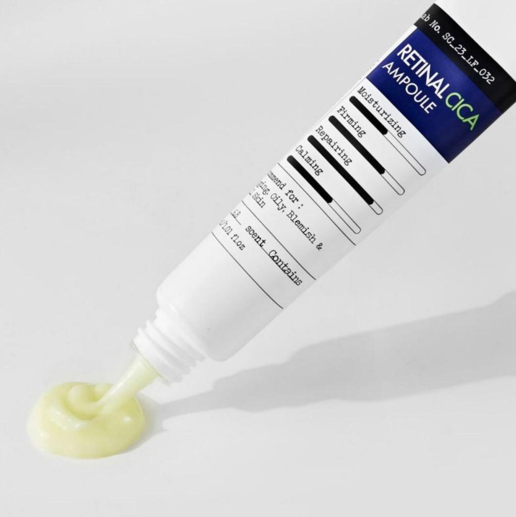 DERMA FACTORY Ампула Retinal Cica (30мл) - Обновление и успокоение кожи