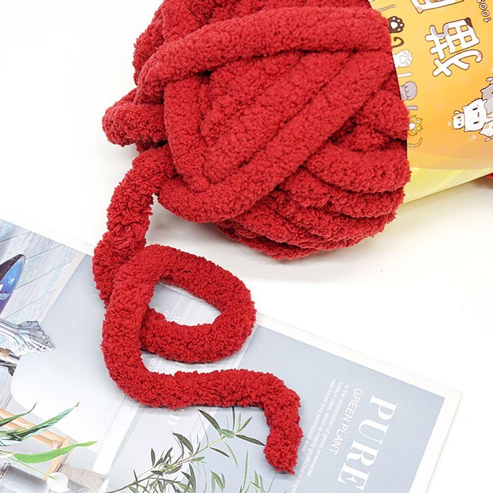 Novel Functional Thick Sewing Yarn Ball Crochet Yarn DIY Hand Knitting Woven Thread