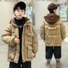 Зимняя детская одежда Пуховики для мальчиков Детские пальто Хлопковая одежда Детские теплые куртки в корейском стиле