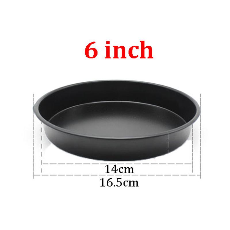 6/8/10 Антипригарное покрытие для пиццы Тарелка Поднос Форма Из Углеродистой стали Антипригарное покрытие Форма для выпечки Кухонные принадлежности для выпечки