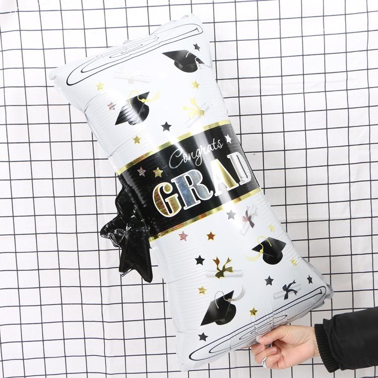 1 шт., милая кепка доктора с улыбающимся лицом, фольгированные шары, шляпа доктора, воздушные шары, детские игрушки, декор для выпускной вечеринки