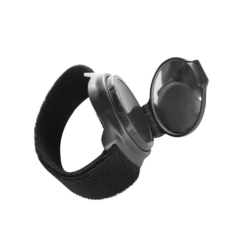 Motorcycle Rearview Mirror Wristband Bicycle Rear View Mirrors Arm Back Mirror Wrist Strap Bicycle 360 Wrist Reflector Mirror